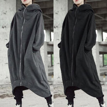 Load image into Gallery viewer, HEFLASHOR Autumn Women Hooded Coats 2019 Long Sleeve