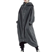 Load image into Gallery viewer, HEFLASHOR Autumn Women Hooded Coats 2019 Long Sleeve